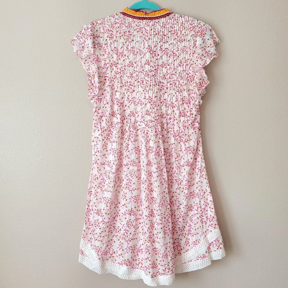 Poupette St Barth Sasha Mini Dress in Pink Cerise - Picture 7 of 14